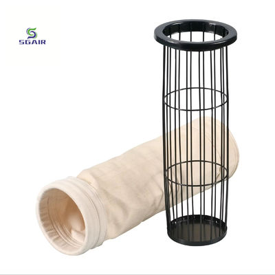 Фильтр пылевых мешков из стекловолокна теплостойкий с эффективностью 55% - 95%