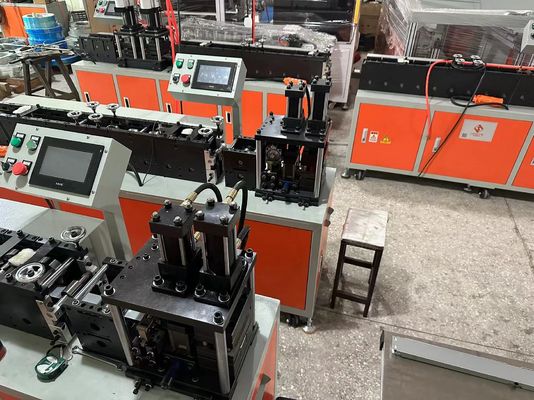 Специализированный Omron Control Air Filter Frame Making Machine с регулируемым давлением воздуха